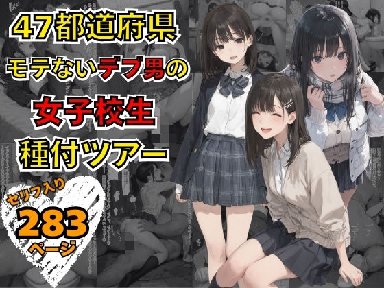 47都道府県  デブ男の女子校生種付ツアー えろ漫画（d_736728）